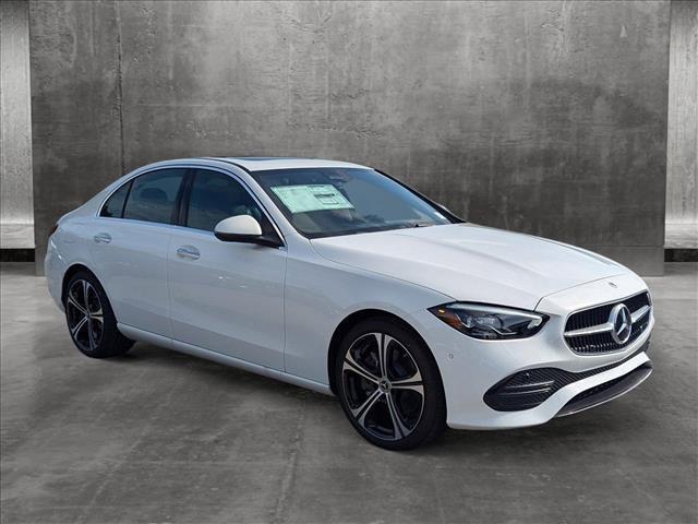 new 2025 Mercedes-Benz C-Class car, priced at $50,235