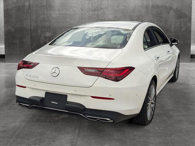 new 2025 Mercedes-Benz CLA 250 car, priced at $45,710