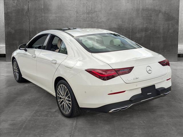 new 2025 Mercedes-Benz CLA 250 car, priced at $45,710