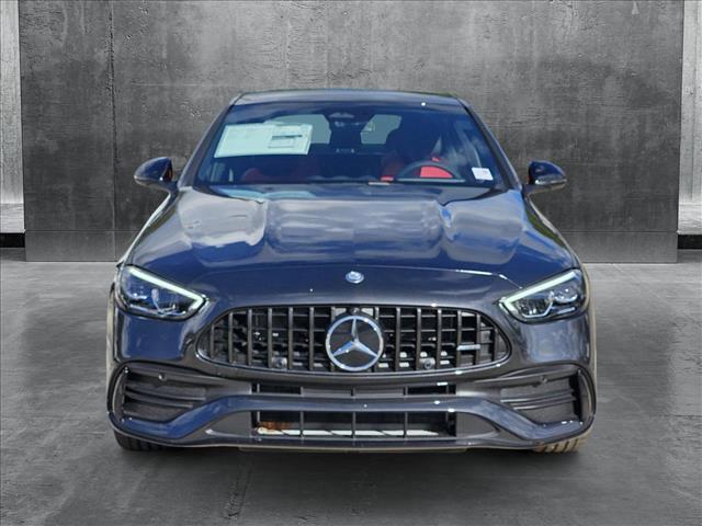 new 2025 Mercedes-Benz AMG C 43 car, priced at $72,290