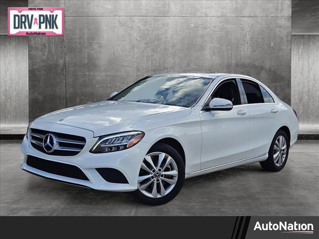 used 2019 Mercedes-Benz C-Class car, priced at $23,995