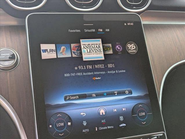 new 2025 Mercedes-Benz C-Class car, priced at $51,545