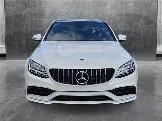 used 2021 Mercedes-Benz AMG C 63 car, priced at $51,995