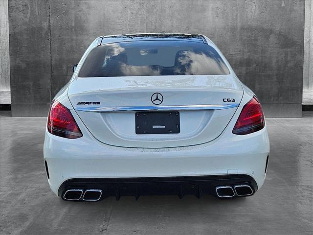 used 2021 Mercedes-Benz AMG C 63 car, priced at $51,995