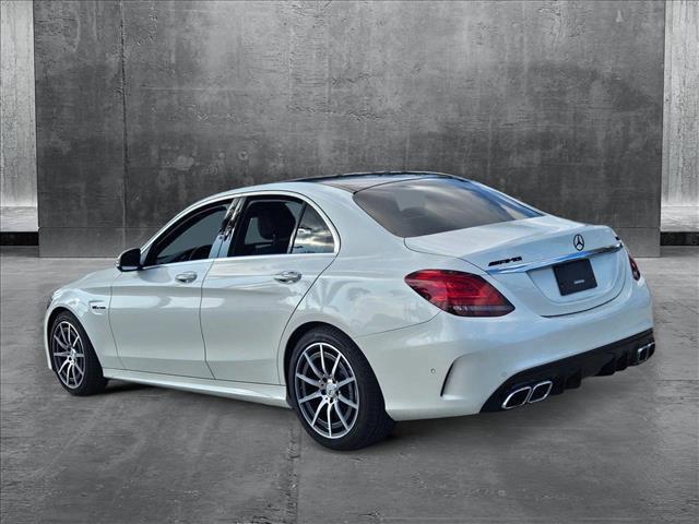 used 2021 Mercedes-Benz AMG C 63 car, priced at $51,995