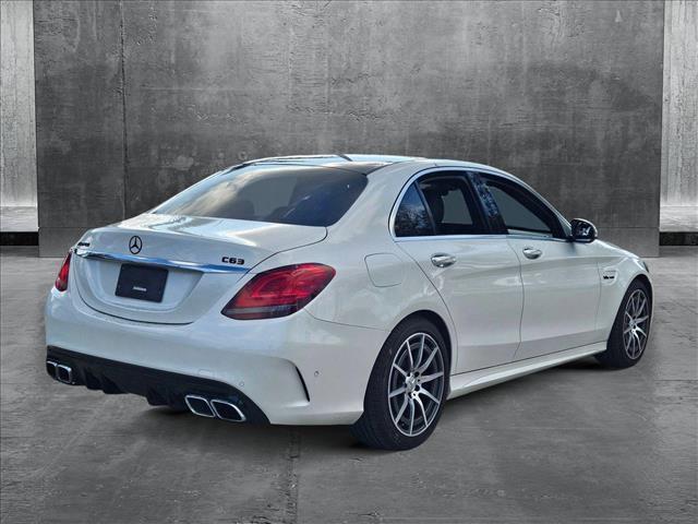 used 2021 Mercedes-Benz AMG C 63 car, priced at $51,995