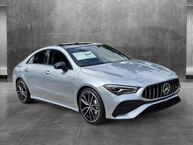 new 2025 Mercedes-Benz AMG CLA 35 car, priced at $61,195