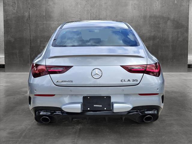 new 2025 Mercedes-Benz AMG CLA 35 car, priced at $61,195