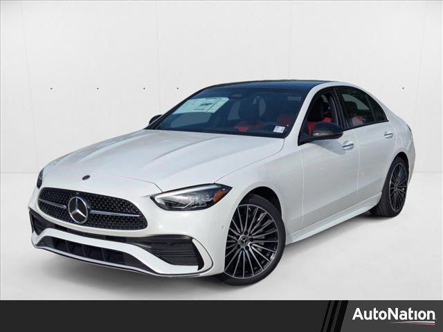 new 2025 Mercedes-Benz C-Class car, priced at $56,705