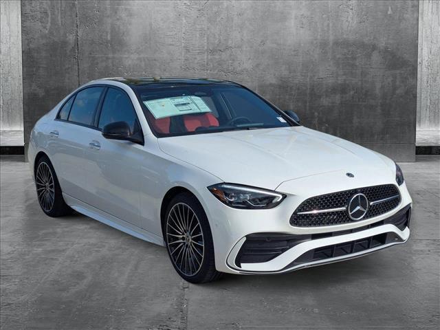new 2025 Mercedes-Benz C-Class car, priced at $56,705