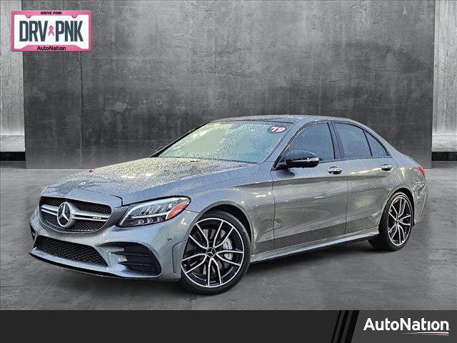 used 2019 Mercedes-Benz AMG C 43 car, priced at $30,995