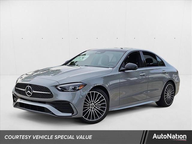 new 2025 Mercedes-Benz C-Class car, priced at $56,855