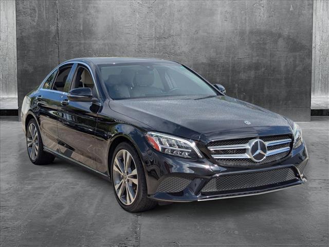used 2021 Mercedes-Benz C-Class car, priced at $28,795