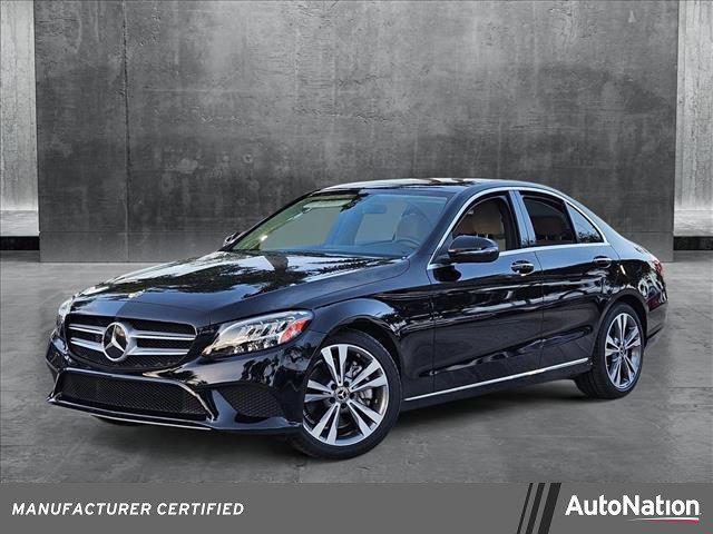 used 2021 Mercedes-Benz C-Class car, priced at $28,249