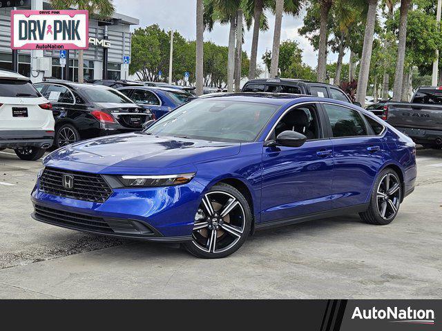 used 2024 Honda Accord Hybrid car, priced at $26,128