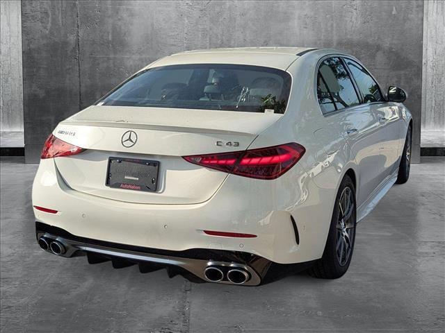 new 2025 Mercedes-Benz AMG C 43 car, priced at $67,300