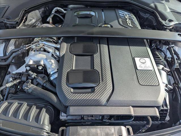 new 2025 Mercedes-Benz AMG C 43 car, priced at $67,300