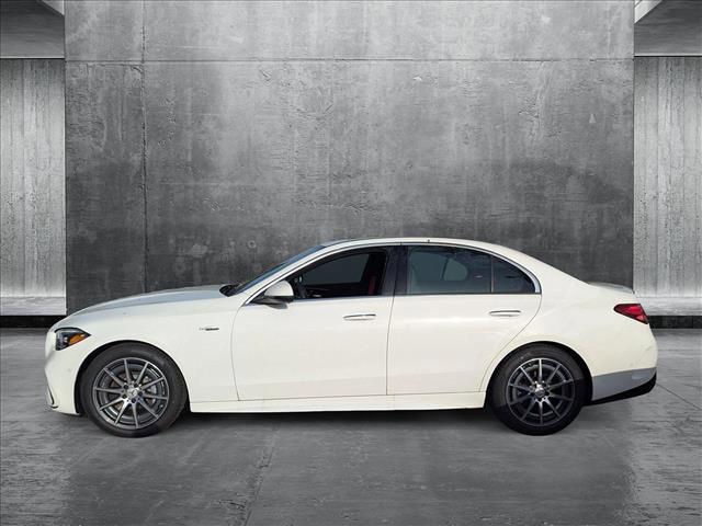 new 2025 Mercedes-Benz AMG C 43 car, priced at $67,300