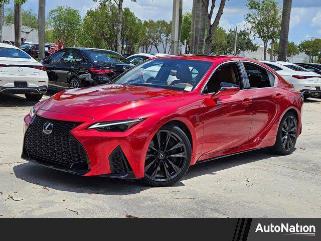 used 2024 Lexus IS 350 car, priced at $42,195