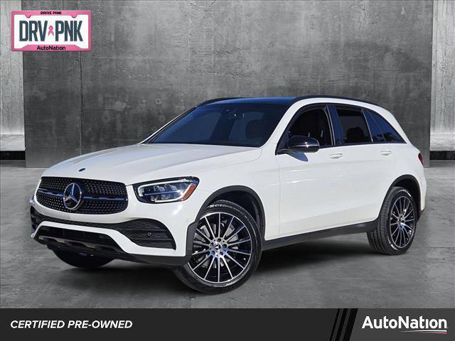 used 2021 Mercedes-Benz GLC 300 car, priced at $35,995