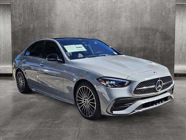 new 2025 Mercedes-Benz C-Class car, priced at $58,960