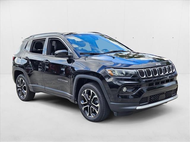 used 2023 Jeep Compass car, priced at $19,195