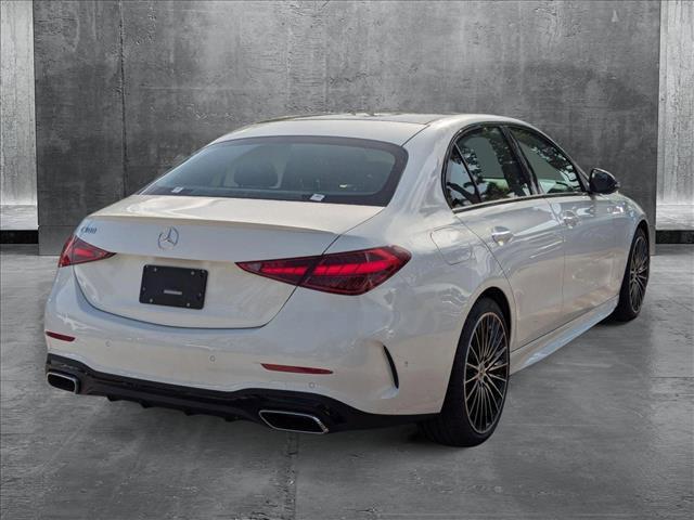 new 2025 Mercedes-Benz C-Class car, priced at $57,090