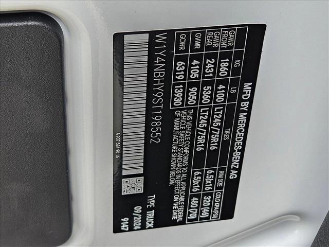new 2025 Mercedes-Benz Sprinter 2500 car, priced at $55,160