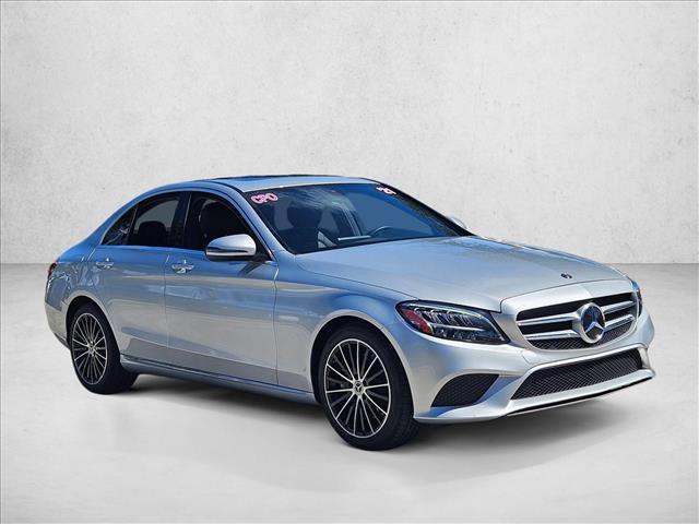 used 2021 Mercedes-Benz C-Class car, priced at $26,895