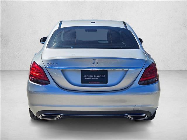 used 2021 Mercedes-Benz C-Class car, priced at $26,895