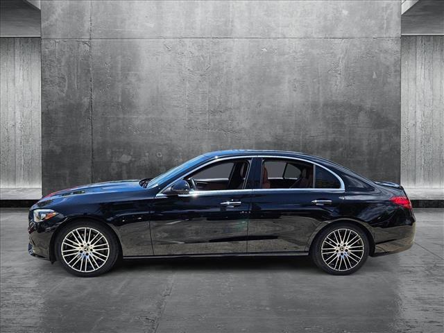 used 2022 Mercedes-Benz C-Class car, priced at $30,995