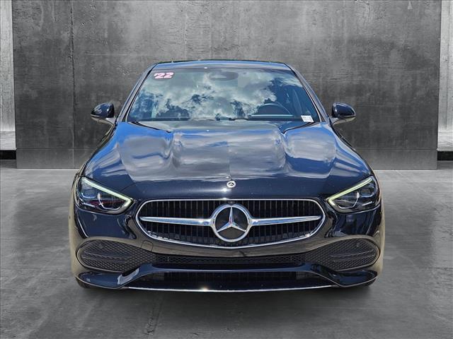 used 2022 Mercedes-Benz C-Class car, priced at $30,995