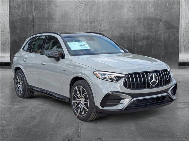 new 2025 Mercedes-Benz AMG GLC 43 car, priced at $72,530