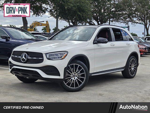 used 2021 Mercedes-Benz GLC 300 car, priced at $30,606