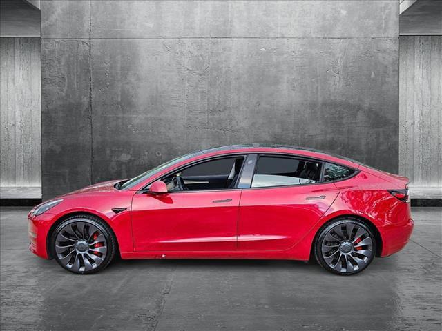 used 2022 Tesla Model 3 car, priced at $26,995