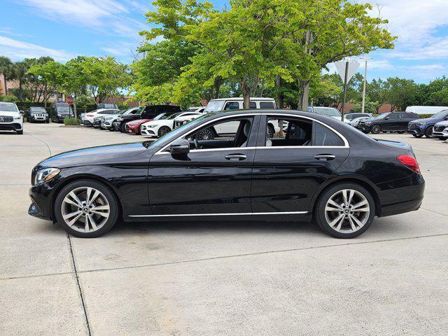 used 2018 Mercedes-Benz C-Class car, priced at $15,995