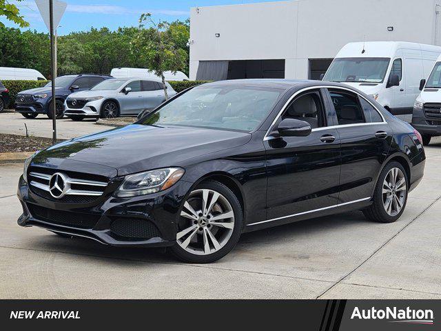 used 2018 Mercedes-Benz C-Class car, priced at $15,995