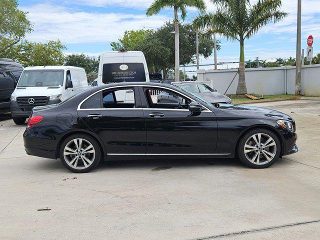 used 2018 Mercedes-Benz C-Class car, priced at $15,995