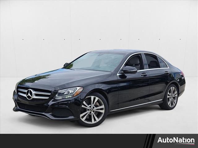 used 2018 Mercedes-Benz C-Class car, priced at $15,995