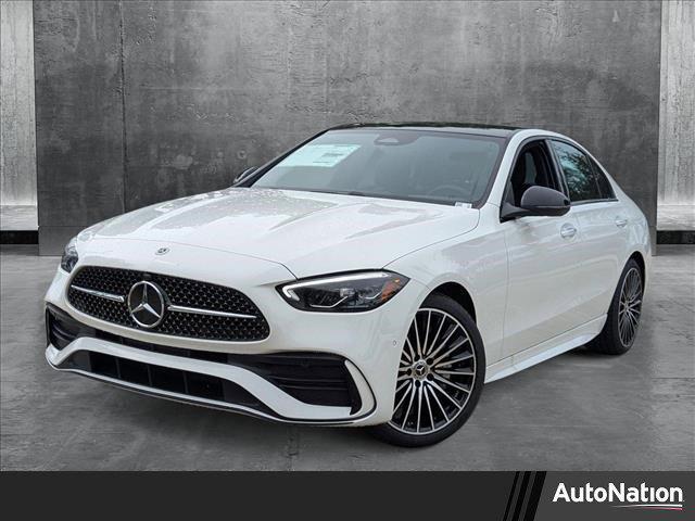 new 2025 Mercedes-Benz C-Class car, priced at $55,570
