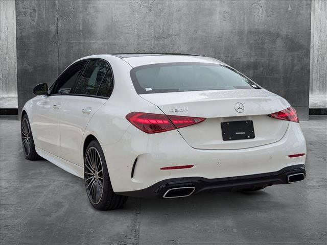 new 2025 Mercedes-Benz C-Class car, priced at $55,570