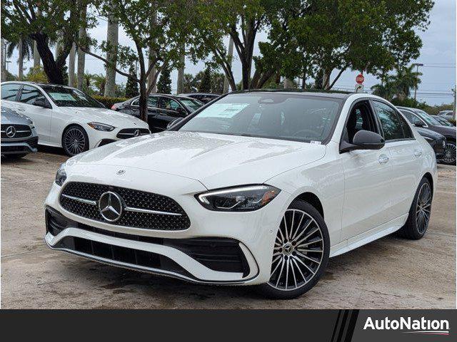 new 2025 Mercedes-Benz C-Class car, priced at $55,570