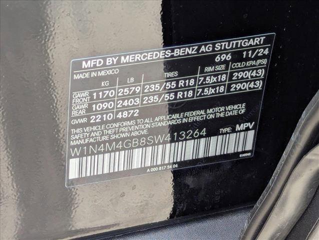 new 2025 Mercedes-Benz GLB 250 car, priced at $44,550