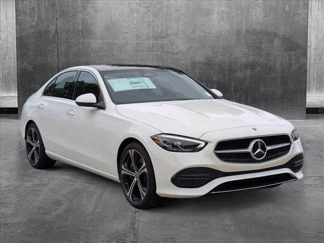 new 2025 Mercedes-Benz C-Class car, priced at $51,395