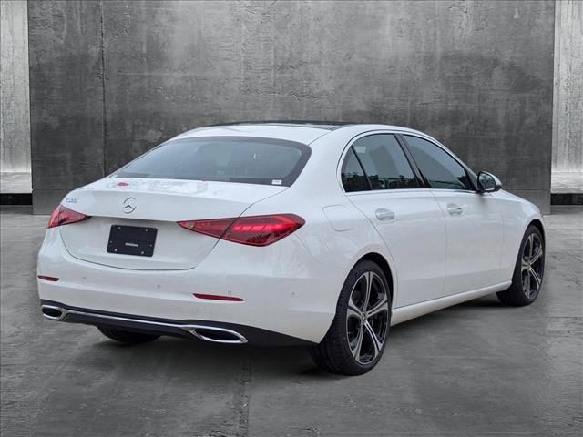 new 2025 Mercedes-Benz C-Class car, priced at $51,395