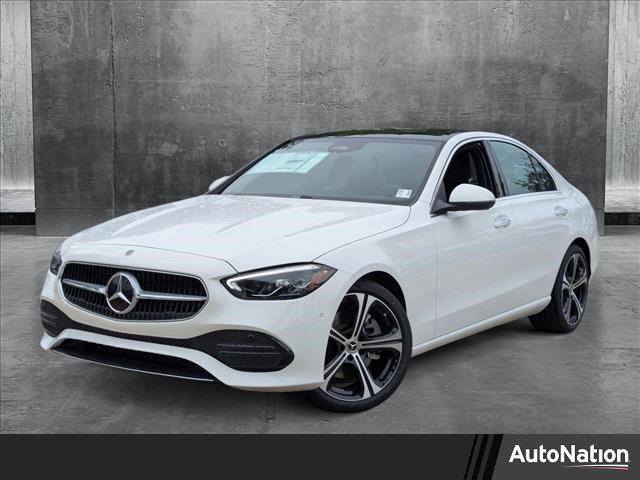 new 2025 Mercedes-Benz C-Class car, priced at $51,395
