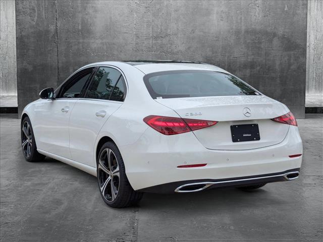 new 2025 Mercedes-Benz C-Class car, priced at $51,395