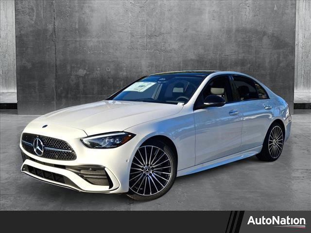 new 2025 Mercedes-Benz C-Class car, priced at $55,120