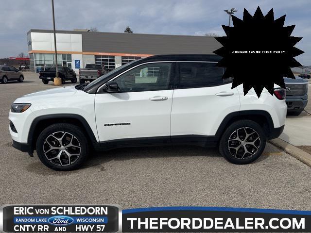 used 2024 Jeep Compass car, priced at $23,869