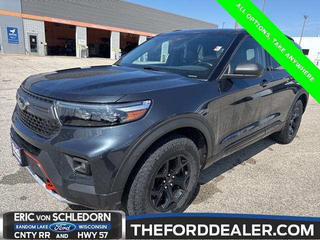 used 2022 Ford Explorer car, priced at $34,167